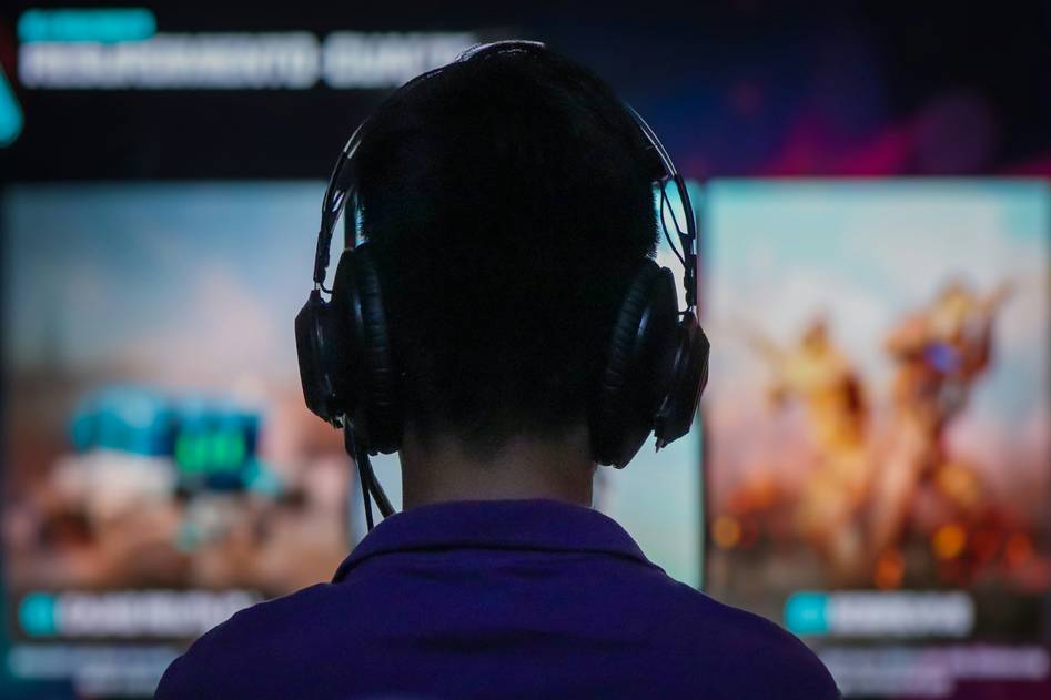 Collage of streaming service trial interfaces on laptops and mobile devices